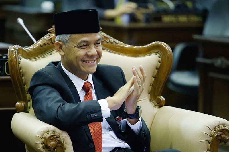 Ganjar Pranowo Harap Masyarakat Jateng Pilih Gubernur yang Tegas dan Berintegritas