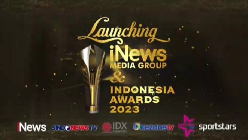 Sorotan Gemerlap Malam Puncak: iNews Media Group Resmi Diluncurkan dalam Ajang Indonesia Awards 2023
