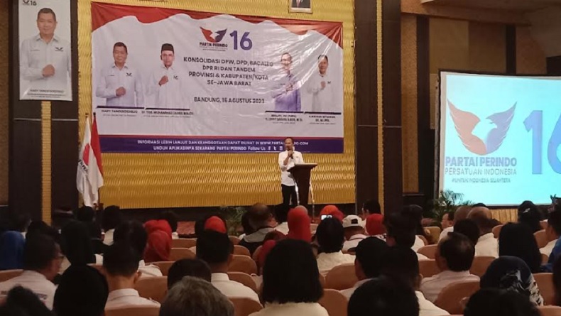 Di Hadapan Hary Tanoesoedibjo, Ketua DPW Partai Perindo Jabar Tegaskan Siap Hadapi Pemilu 2024