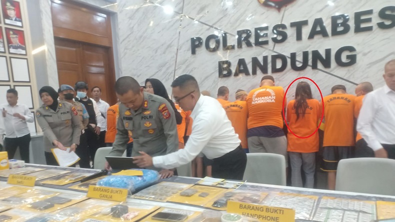 Perempuan Pengedar Narkoba Ditangkap Polisi di Bandung, Sembunyikan Sabu dalam Kemaluan