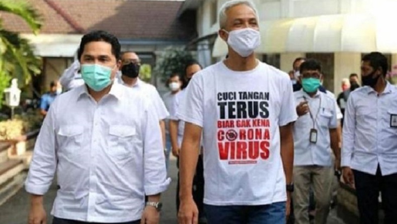 Survei Indikator: Duet Ganjar-Erick Kembali Unggul dalam Simulasi Capres-Cawapres