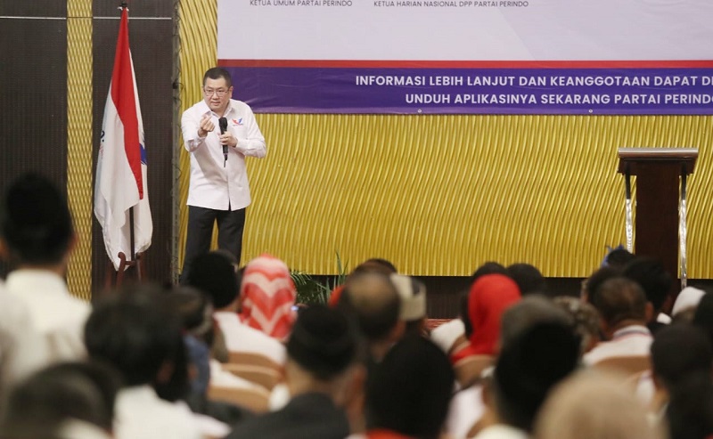 Ketua Umum Partai Perindo Hary Tanoesoedibjo Tekankan Pentingnya Strategi yang Tepat