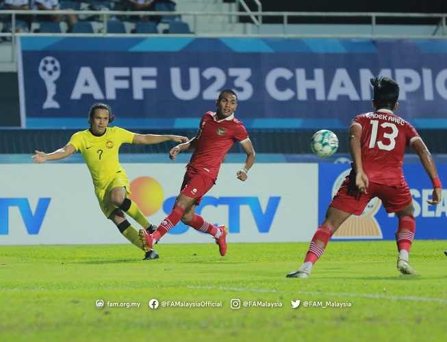 Indonesia Kebobolan Lagi, Malaysia Berbalik Unggul 2-1 di Babak Kedua