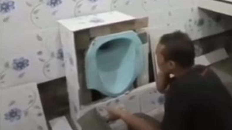 Kocak, Ridwan Kamil Unggah Video Kloset Jongkok Dipasang di Dinding, Netizen: Evolusi Toilet
