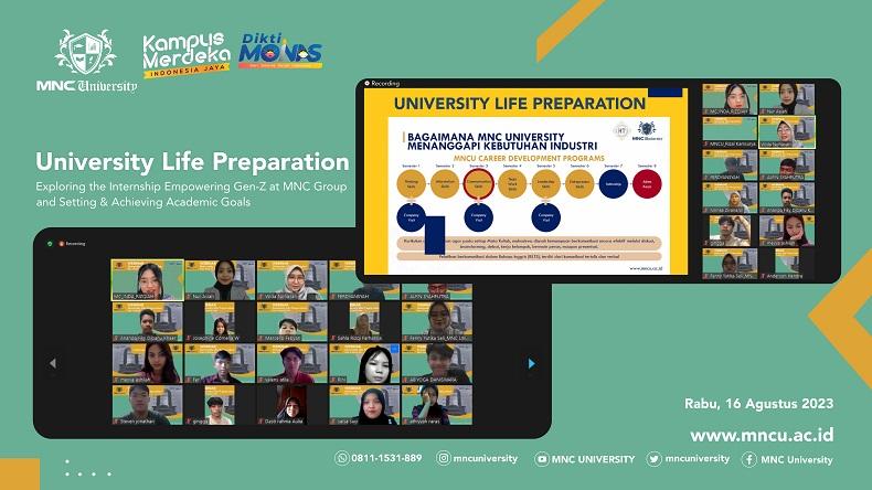 MNC University Gelar Webinar University Life Preparation: Fokus Persiapan Karier dan Pencapaian Akademik