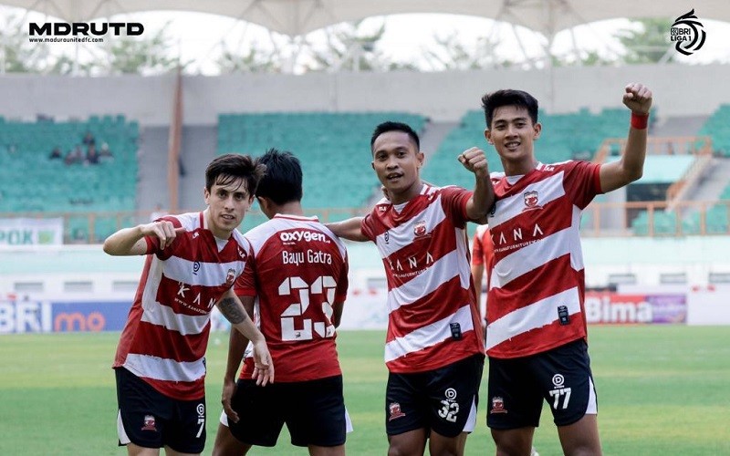 Hasil Liga 1 2023/2024: Bantai Persikabo, Madura United Rebut Puncak Klasemen 