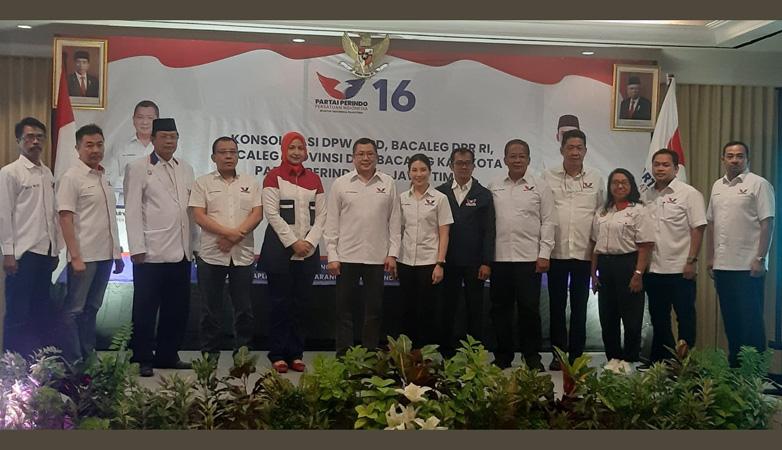  HT Minta Bacaleg Partai Perindo Jatim Bekerja Keras Mendulang Suara di Pemilu 2024