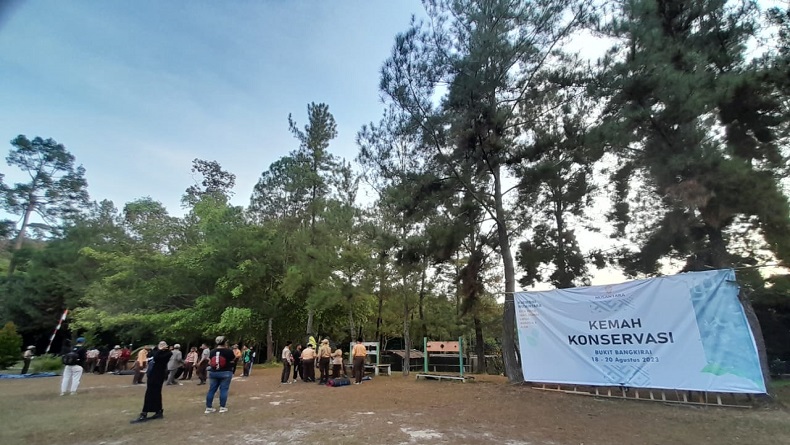 Jaga Hutan Sejak Dini, Ratusan Siswa SMA Ikut Kemah Konservasi di IKN