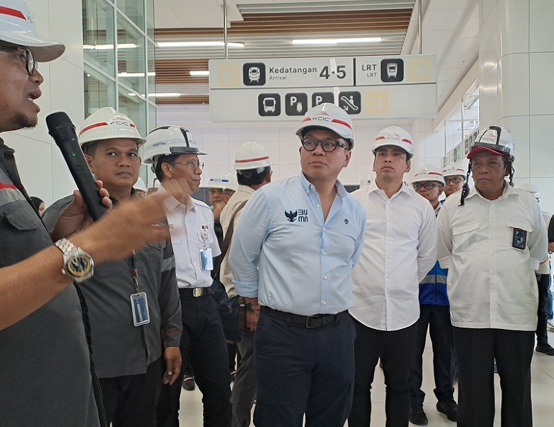 Wamen BUMN Dorong Pengguna Kendaraan Pribadi Beralih ke LRT Jabodebek 