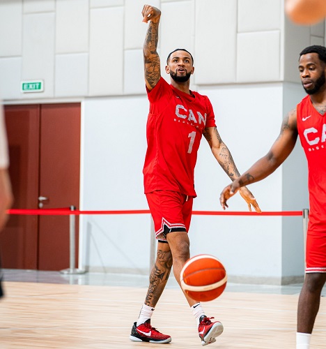 Timnas Basket Kanada Latihan Perdana Jelang FIBA World Cup 2023 di Indonesia Arena, Begini Suasananya