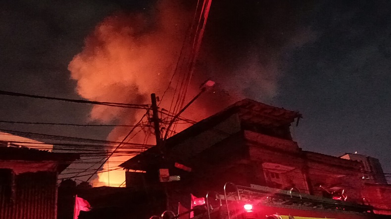Kronologi Kebakaran Permukiman di Jakpus, Diduga akibat Kompor Nyala Ditinggal Pergi