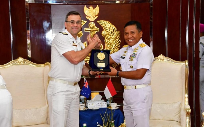 Wakasal Bertemu Jenderal AL Australia, Sepakati Pertukaran Personel Latihan