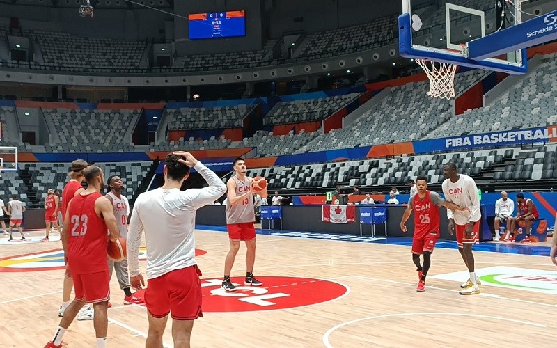 Jalani Latihan Jelang Laga Pembuka, Timnas Kanada Siap Tampil di FIBA World Cup 2023