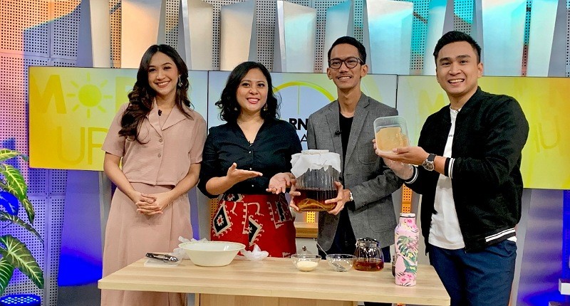 Mengenal Kombucha Teh Fermentasi Campuran Jamur dan Bakteri, Saksikan di Morning Update!