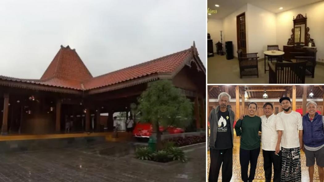 Artis Bangun Rumah Mewah di Kampung, Bentuknya seperti Kerajaan Zaman Dulu