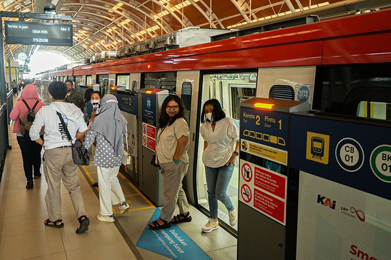 KAI Pastikan Layanan LRT Jabodebek Kembali Normal setelah Gangguan