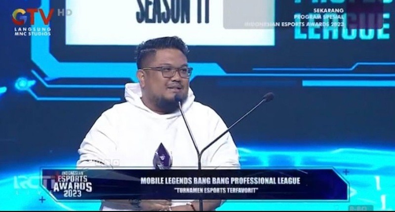 Indonesian Esports Awards 2023, Mobile Legends Boyong Piala Turnamen Esports Terfavorit