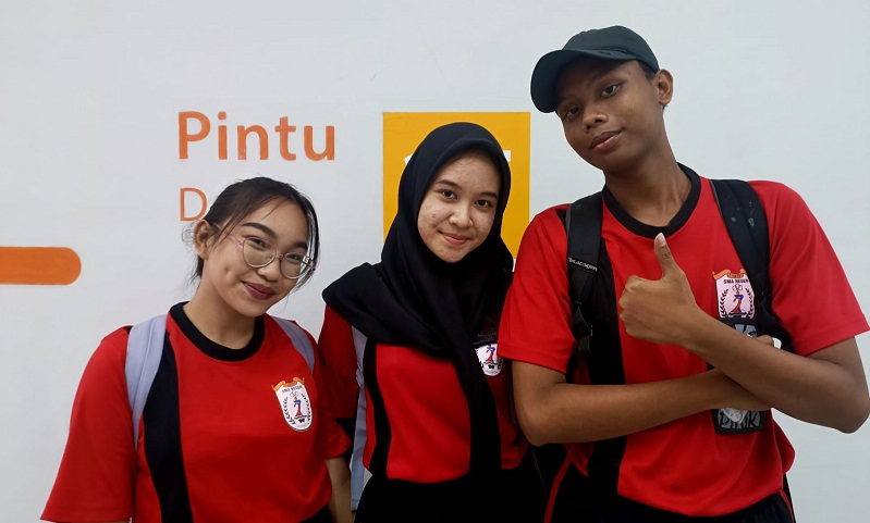 Pelajar Ini Super Semangat Nonton FIBA World Cup 2023 di Indonesia Arena, Sampai Sakit Tenggorokan