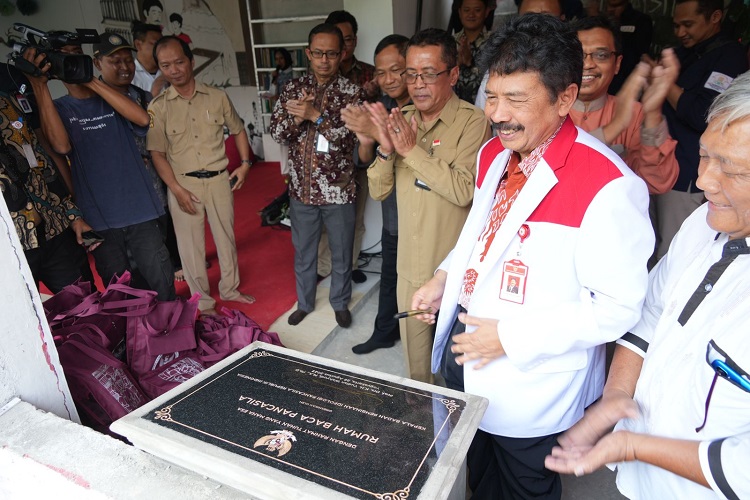 Dorong Literasi Sejak Dini, Kepala BPIP Resmikan Pojok Taman Baca Pancasila