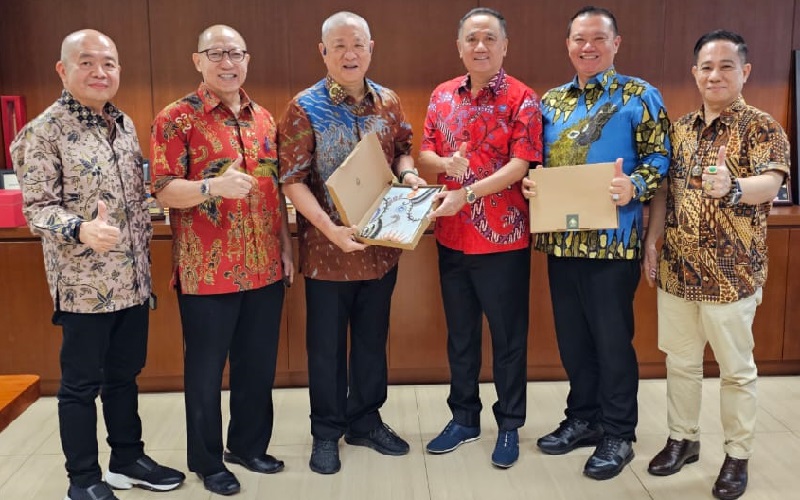 Pengurus PSMTI Silaturahmi dengan Ketua Dewan Kehormatan Senior Jelang HUT ke-25