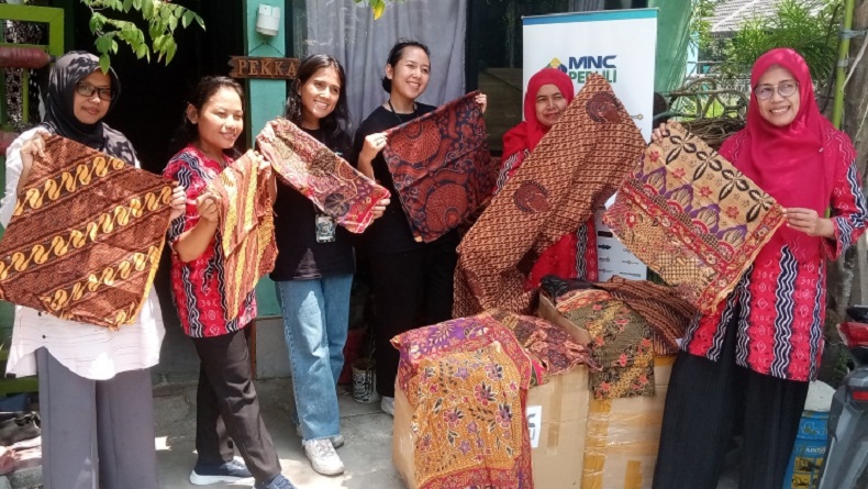 MNC Peduli Donasi Kain Batik, Kelompok Pekka Binangkit: Sangat Membantu Sekali