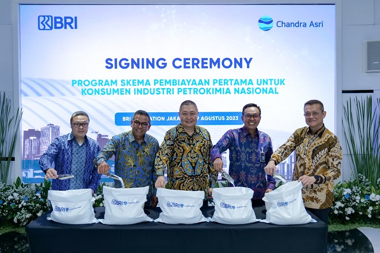 BRI Kerja Sama dengan Chandra Asri, Dukung Rantai Pasok Industri Petrokimia Nasional