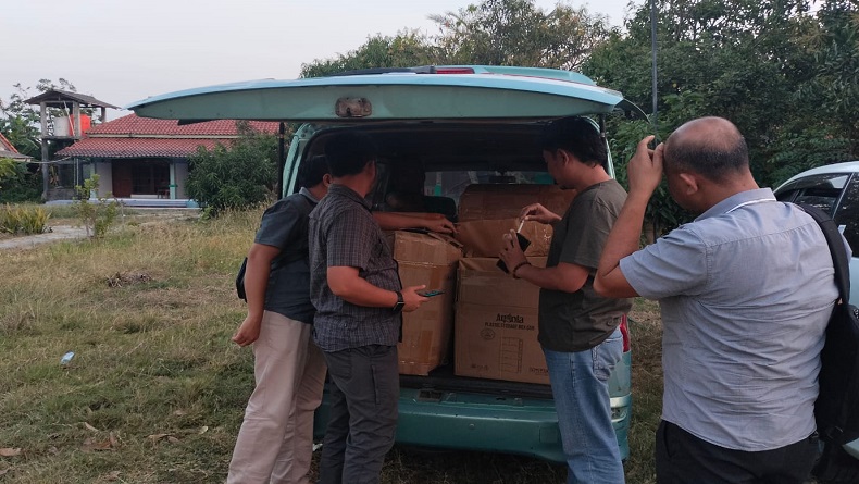 Polisi Tangkap 3 Pedagang Rokok Ilegal di Indramayu, Sita 5.580 Bungkus