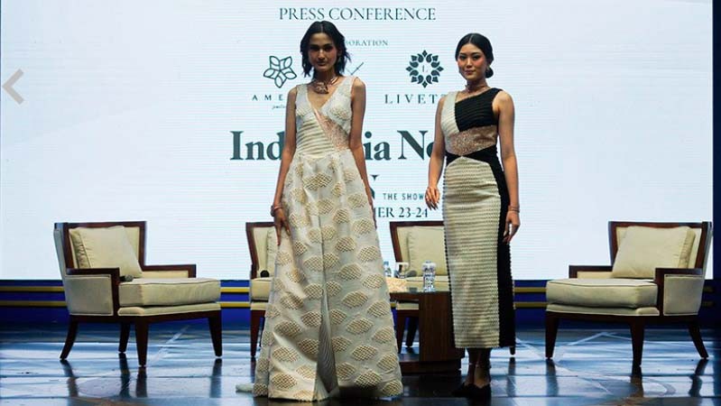 Tampil di New York Fashion Week 2024, Ini Kolaborasi Cantik yang Dipamerkan AMERO x Livitte by Liliana Tanoesoedibjo 