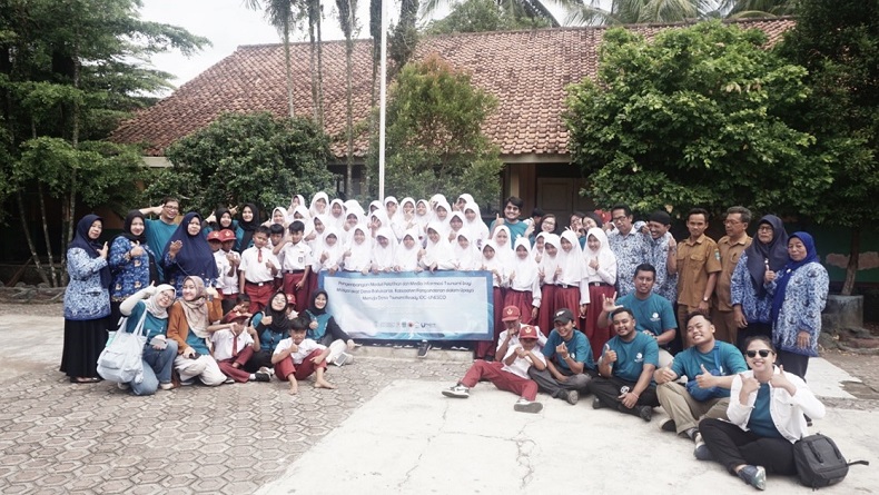 17 Tahun Tsunami Pangandaran, ITB Edukasi Anak SDN 2 Batukaras Mitigasi Bencana