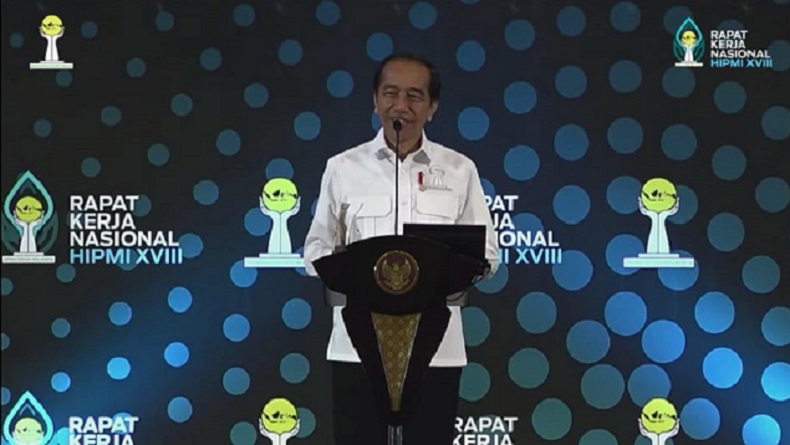 Canda Jokowi: Jangan Dilupakan Saya Ini adalah HIPMI, HIPMI Kampung