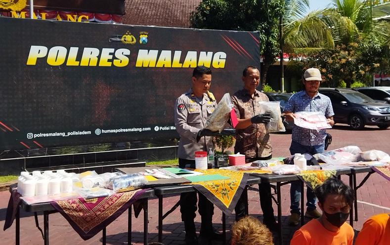 Tanam Ganja di Belakang Rumah, Warga Malang Ditangkap Polisi