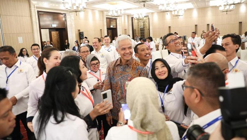  Ganjar Siapkan SDM Terampil Bangun Infrastruktur Hijau di Masa Depan Melalui Sekolah Vokasi
