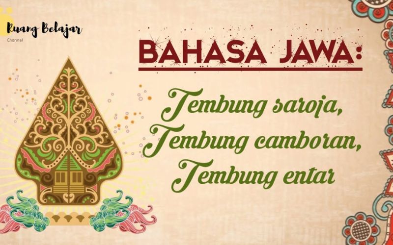 55 Contoh Tembung Saroja dan Artinya, Mana yang Sering Kamu Dengar?