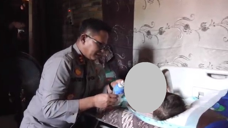 Kisah Pilu Bocah Sakit Kulit Menahun di Labusel, Kerap Kambuh Kini Dirujuk ke Rumah Sakit