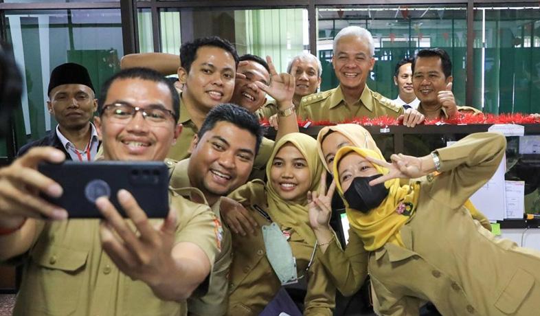 Ganjar Pranowo ke ASN Pemprov Jateng: Saya Pamit, Tetap Jaga Integritas dan Sehat Selalu