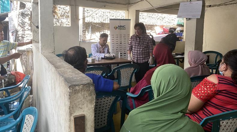 MNC Peduli Gelar Pemeriksaan Kesehatan Gratis di Gandaria Utara
