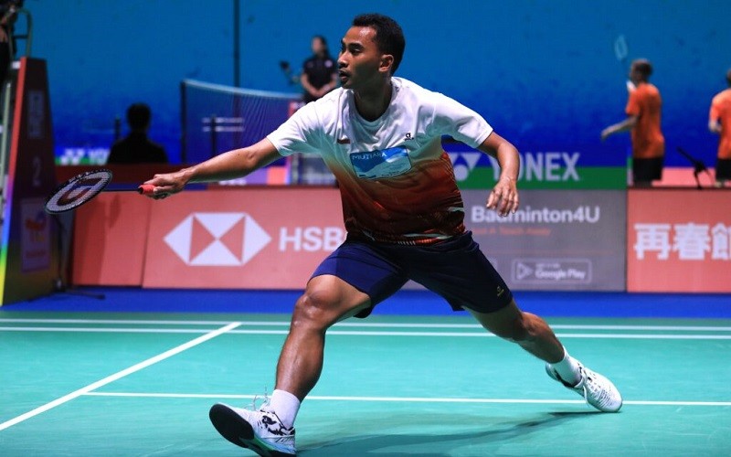 Hasil Indonesia Masters I 2023: Gulung Wakil Taiwan, Tommy Sugiarto ke Perempat Final