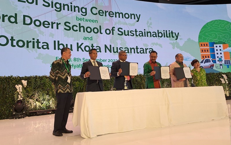 Badan Otorita IKN Gandeng Stanford Doerr School  Kembangkan ESG di Ibu Kota Baru