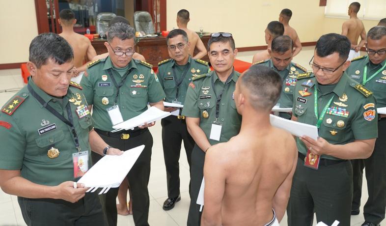  Pangdam IV/Diponegoro Cek Seleksi Caba PK TNI AD Khusus Kopassus-Kostrad, Ini Hasilnya