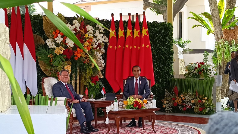 Presiden Jokowi Terima Kunjungan PM China Li Qiang di Istana