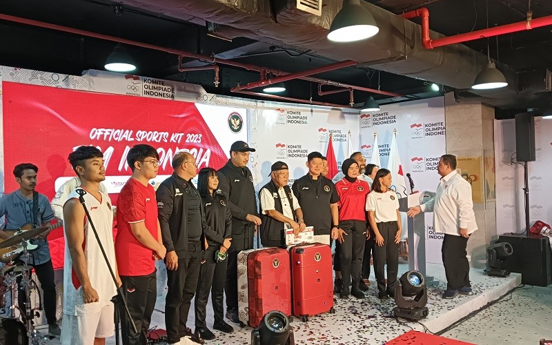 Tim Indonesia Pamer Sports Kit Asian Games 2022