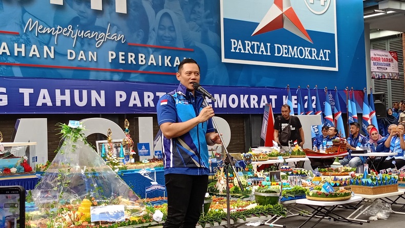 AHY ke Kader Demokrat: Kemarin Kayaknya Beban Banget Ya, Bersyukur Allah Selamatkan Kita