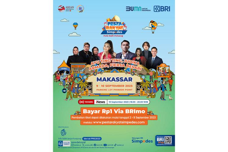 Pesta Rakyat Simpedes BRI 2023 Hadir di Makassar, Datang dan Saksikan Sederet Kemeriahannya!