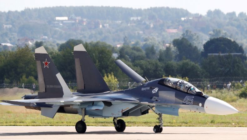 Wah, Myanmar Terima 2 Jet Tempur Su-30 dari Rusia