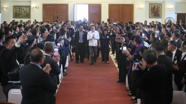 Ketum Partai Perindo Hary Tanoesoedibjo Silaturahmi dengan 500 Pendeta di Tangerang