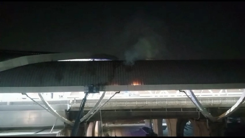Kebakaran di Kantor Kereta Cepat Halim Perdanakusuma, KCIC: Hanya di Atap Pelapis