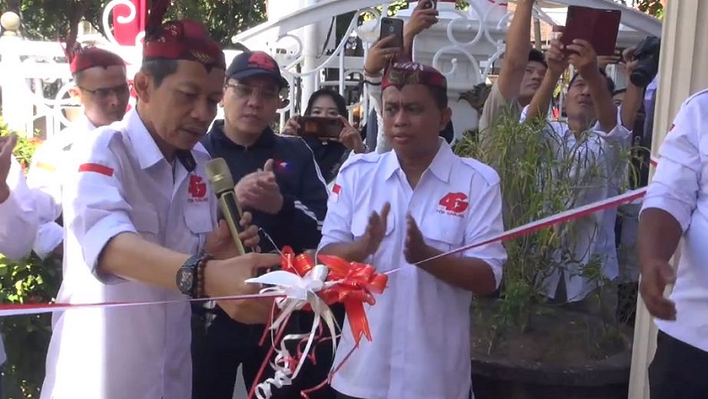 Rumah Jokowi Jawa Timur Diresmikan, Jadi Posko Pemenangan Ganjar Pranowo