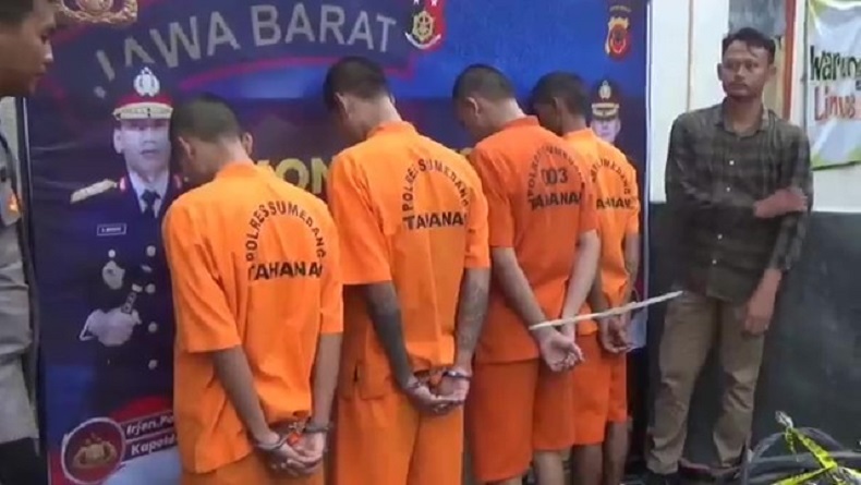 Nekat, 4 Pria di Sumedang Gasak Kabel PJU Tol Cisumdawu Sepanjang 1 Kilometer