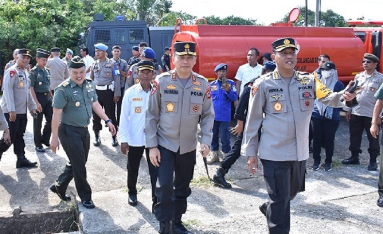 Kapolda Babel Imbau Masyarakat Tak Bakar Lahan Kering: Musim Kemarau Rawan Kebakaran