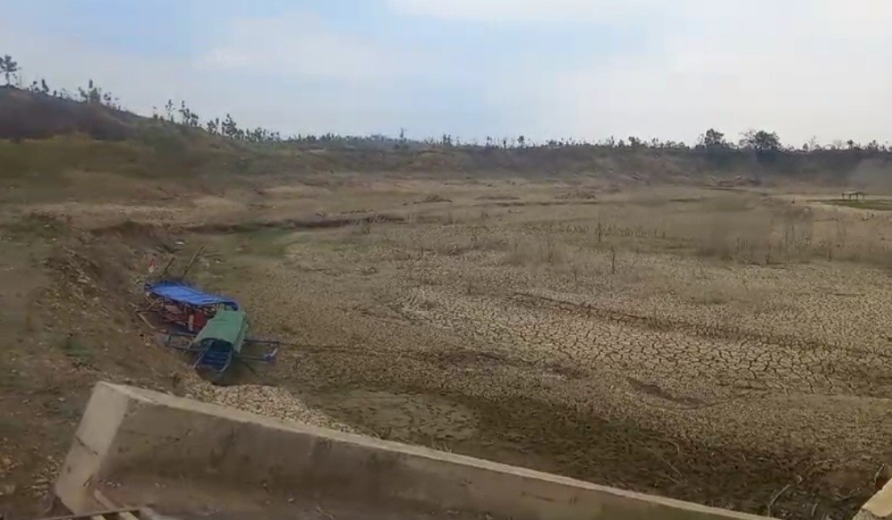 Belum Lama Diresmikan, Bendungan Sadawarna di Jabar Kekeringan akibat Kemarau Panjang 